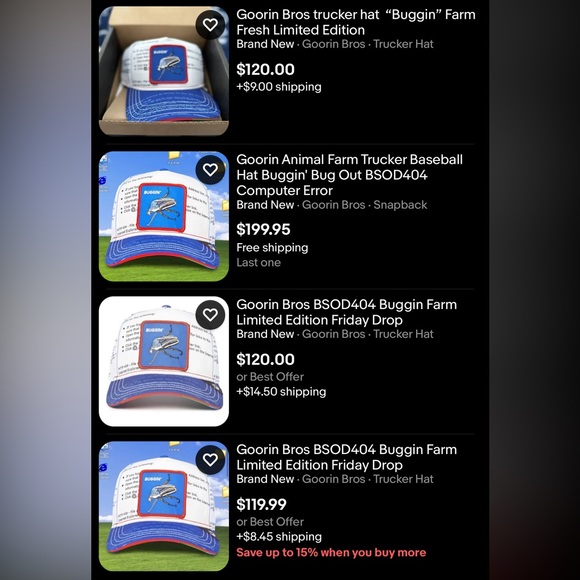 NIB Limited Edition Goorin Brothers “Buggin” Beetle Trucker Hat - Picture 8 of 8